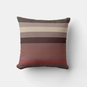 Desert Sunset Stripes Cushion