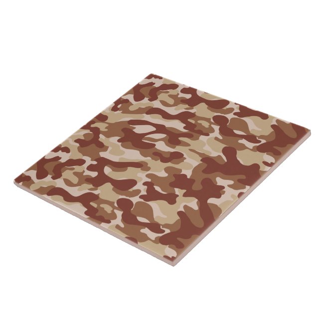 Desert Tan Camo  Tile (Side)