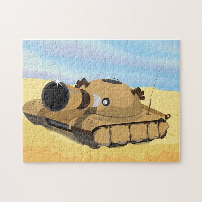 Desert Tank Jigsaw Puzzle (Horizontal)