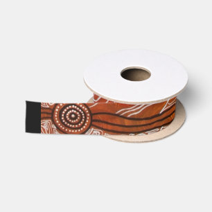 Desert Territory Ribbon Satin Ribbon