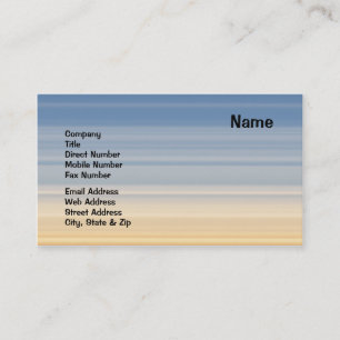 Desert Tones Business Card
