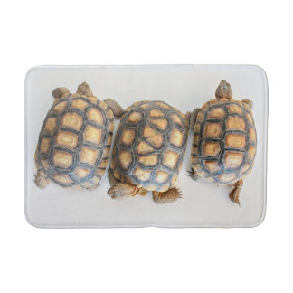 Desert tortoise bath mat