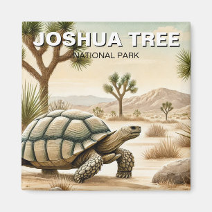 Desert Tortoise in Joshua Tree National Park Magnet