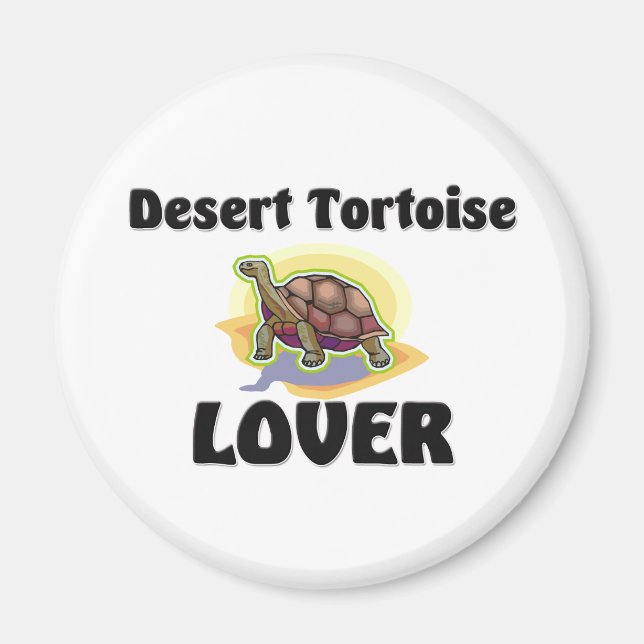 Desert Tortoise Lover Magnet (Front)