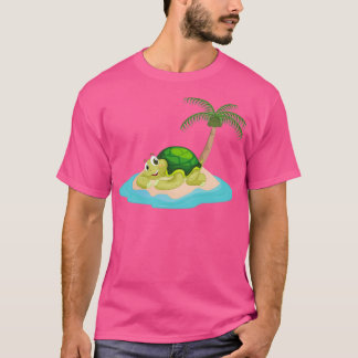 Desert Tortoise Turtle on Island for Men Women Kid T-Shirt