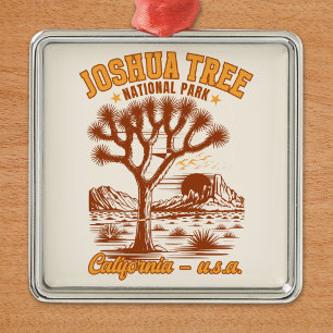 Desert Vibes Joshua Tree National Park Art Metal Tree Decoration