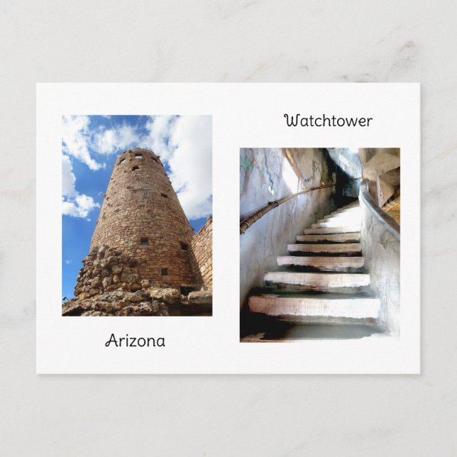 Desert View Watchtower 2 Postcard (Front)