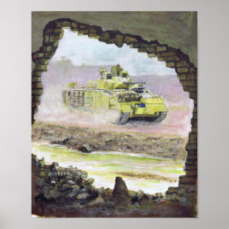 Desert Warrior Iraq Poster