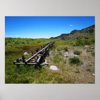 Desert Water Trough Poster