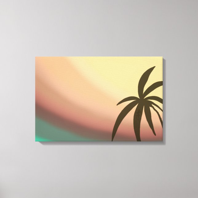 Desert Wave Canvas Print (Front)