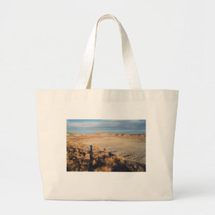 Desert Wave: Petrified Forest National Park Photo Large Tote Bag