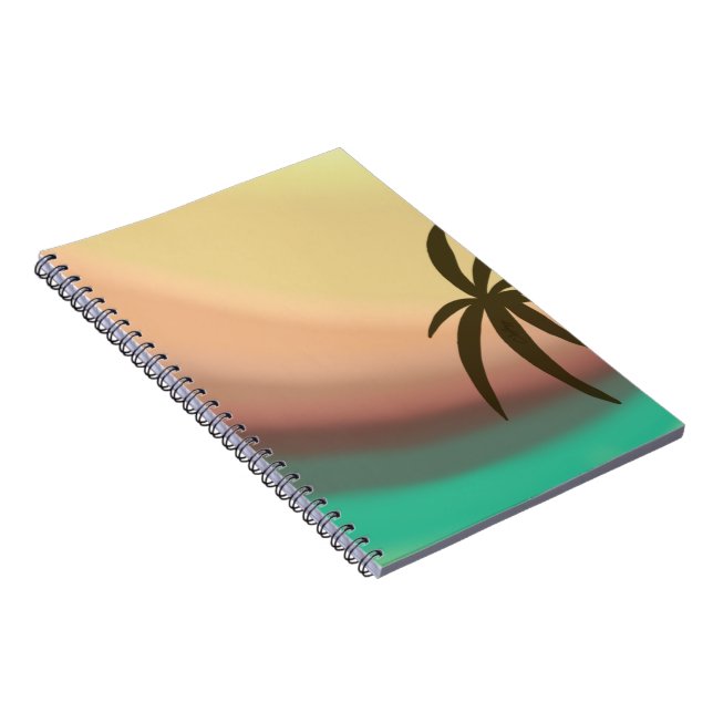 Desert Wave Spiral Notebook (Right Side)