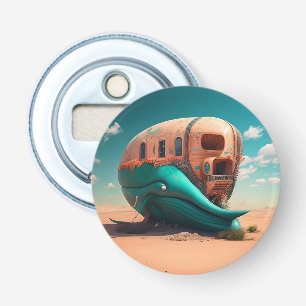Desert whale house bottle opener