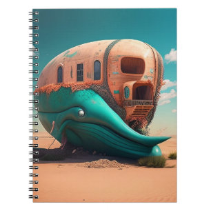 Desert whale house notebook