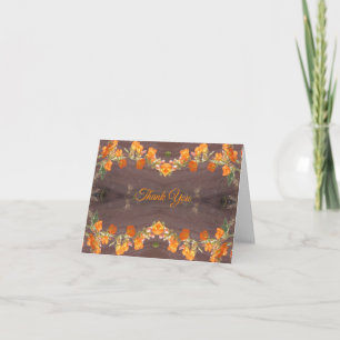 Desert Wildflowers Thank You Card