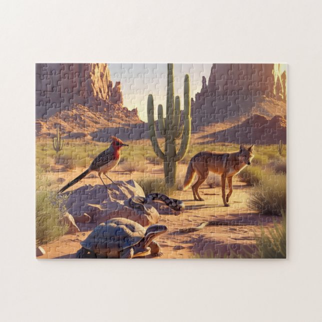 Desert Wildlife Jigsaw Puzzle (Horizontal)