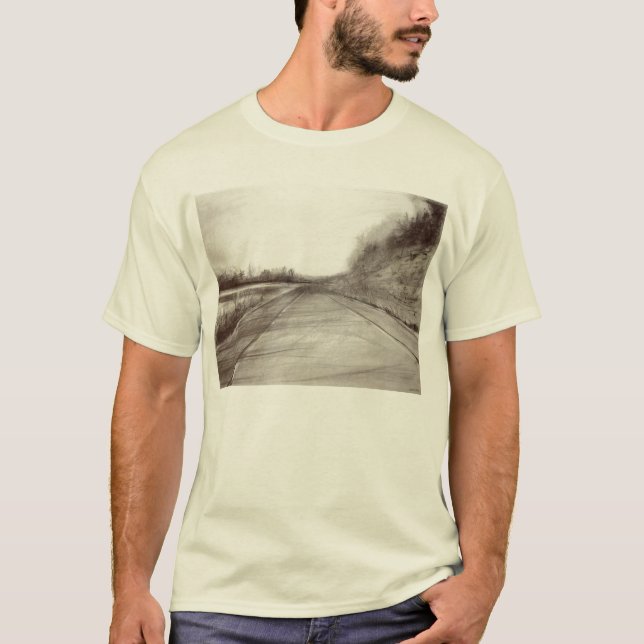Deserted Highway T-Shirt (Front)