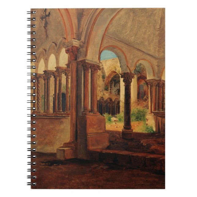 Deserted monastery yard notebook (Front)