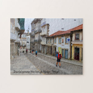 Deserted morning Hike through Valenca, Portugal Jigsaw Puzzle