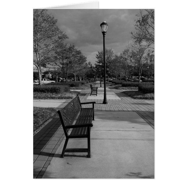 Deserted Walkway / Noir (Front)