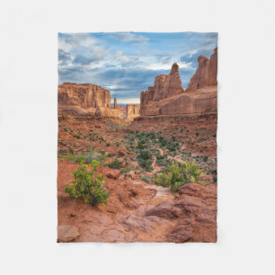 Deserts Arches National Park, Utah Fleece Blanket