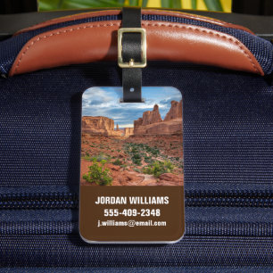 Deserts   Arches National Park, Utah Luggage Tag