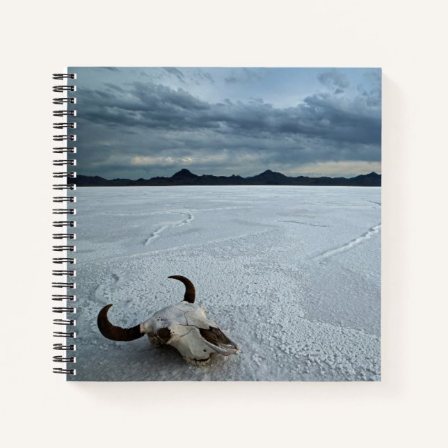 Deserts | Bonneville Salt Flats Utah Notebook (Front)