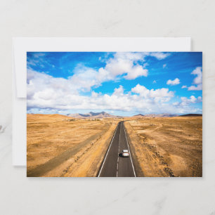 Deserts Canary Islands, Spain Thank You Card