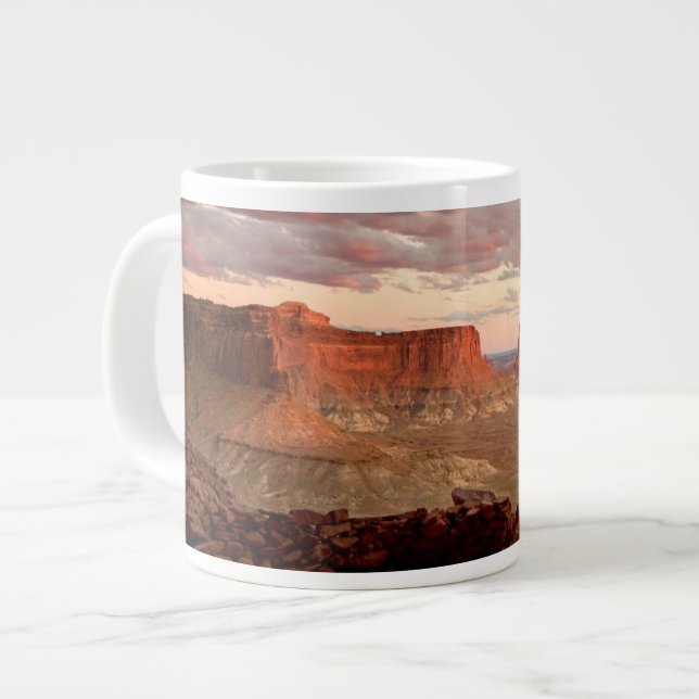 Deserts | Canyonlands National Park Utah Large Coffee Mug (Front Left)