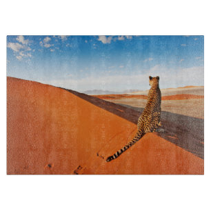 Deserts Cheetah Savannah Desert Cutting Board