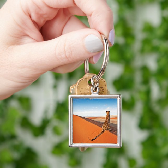 Deserts | Cheetah Savannah Desert Key Ring (Hand)
