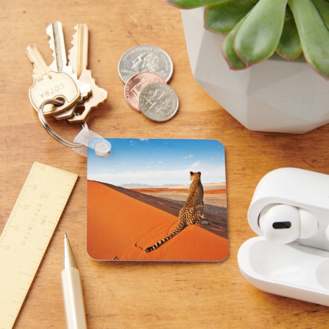 Deserts | Cheetah Savannah Desert Key Ring (Desk)