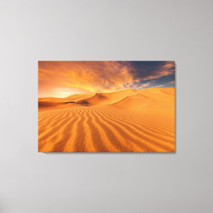 Deserts Desert in the United Arab Emirates Canvas Print