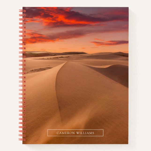 Deserts | Desert United Arab Emirates Notebook (Front)