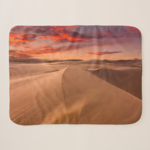 Deserts Desert United Arab Emirates Sherpa Blanket