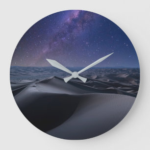 Deserts Empty Quarter Desert Abu Dhabi Large Clock