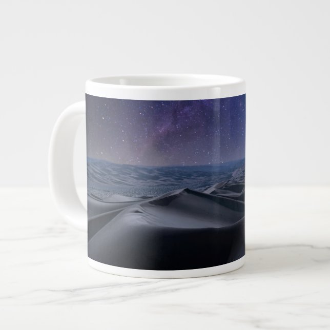 Deserts | Empty Quarter Desert Abu Dhabi Large Coffee Mug (Front Left)