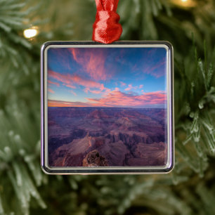 Deserts Hopi Point Grand Canyon Arizona Metal Tree Decoration