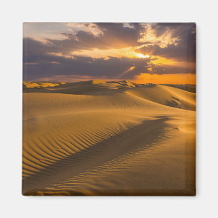 Deserts   Landscape of Sand Dunes Magnet