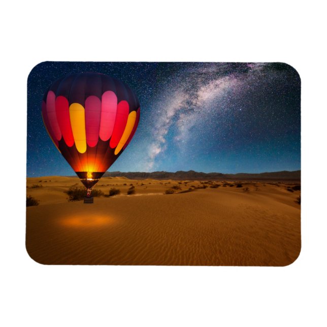 Deserts | Mesquite Dunes Death Valley Magnet (Horizontal)