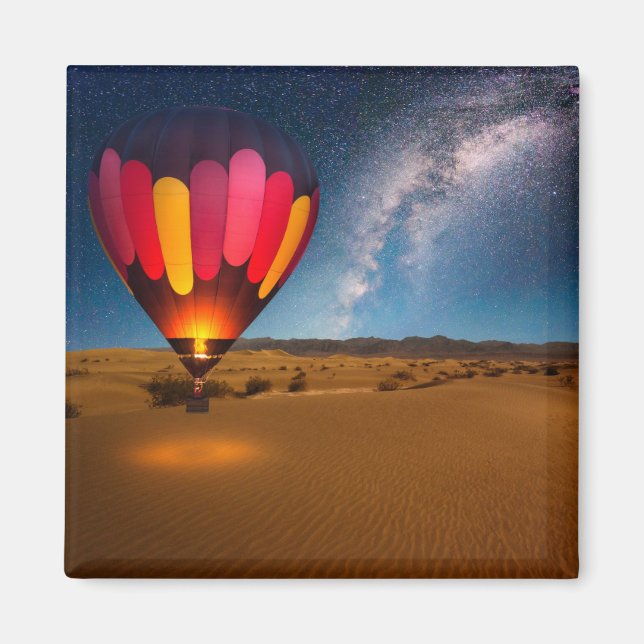 Deserts | Mesquite Dunes Death Valley Magnet (Front)