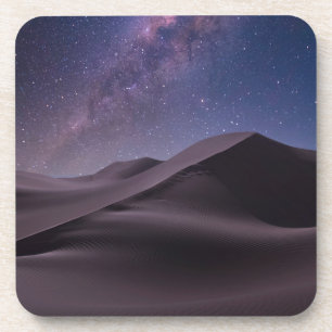 Deserts Milky Way Starry Sky Sand Dune Dubai Coaster