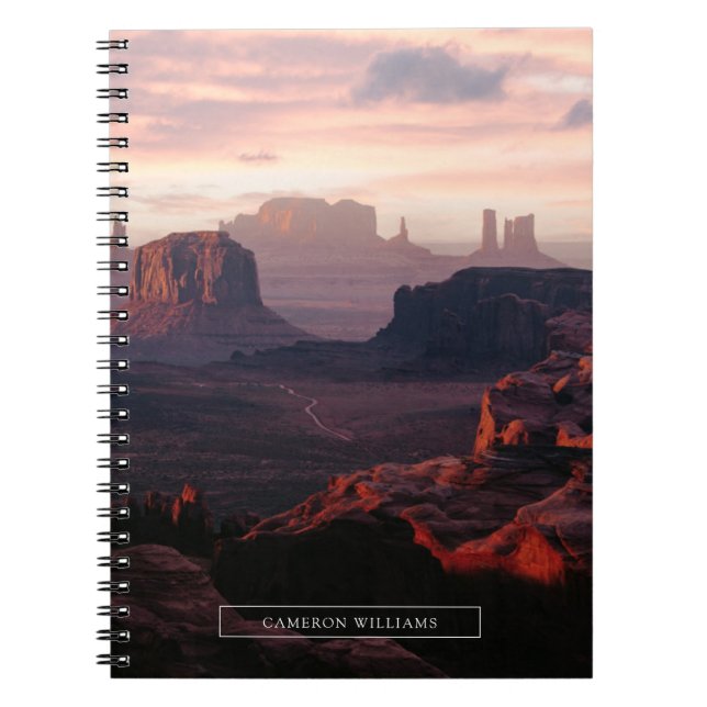 Deserts | Monument Valley Utah-Ariziona Notebook (Front)