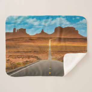 Deserts   Monument Valley, Utah Sherpa Blanket