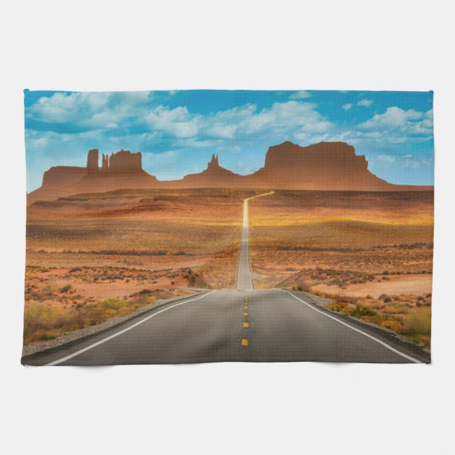 Deserts | Monument Valley, Utah Tea Towel (Horizontal)