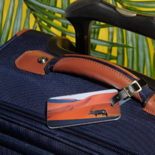 Deserts Namib Desert Oryx Luggage Tag