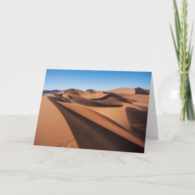 Deserts | Namib Naukluft National Park Card (Front)