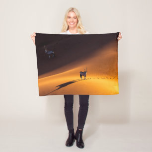 Deserts Namib Naukluft National Park Kenya Fleece Blanket
