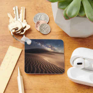 Deserts   Ordos City Mongolia China Key Ring