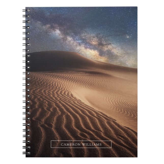 Deserts | Ordos City Mongolia China Notebook (Front)